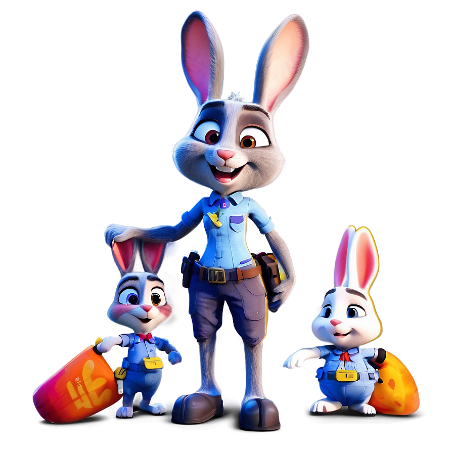 Judy Hopps 3d Model Png 10