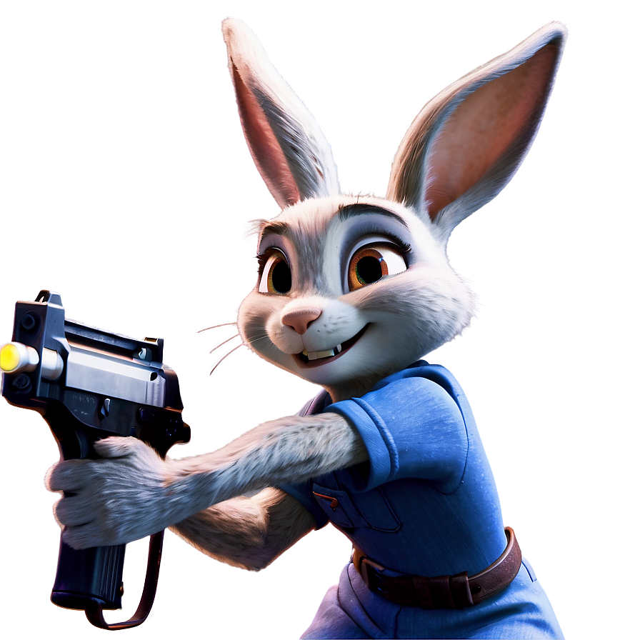 Judy Hopps In Action Png 06242024