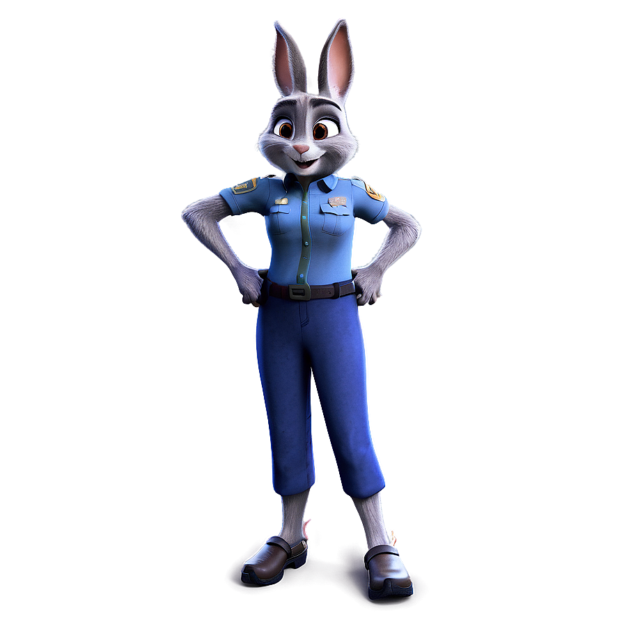 Judy Hopps Training Outfit Png Mfk59