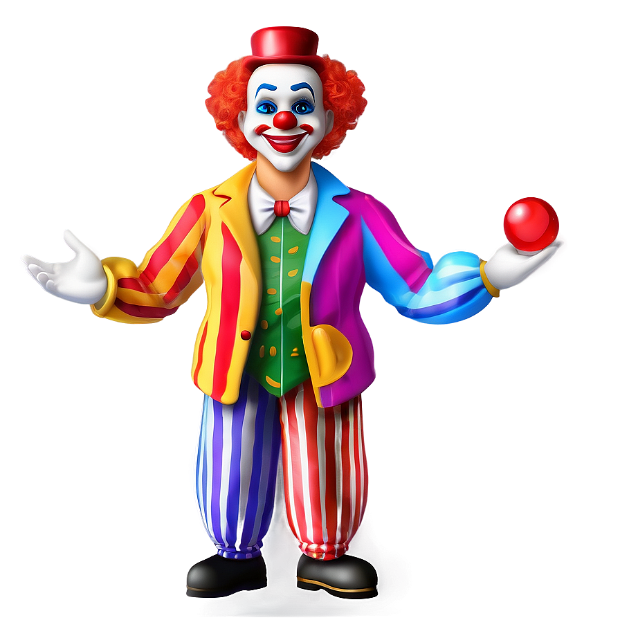 Juggling Clown Emoji Png 05252024