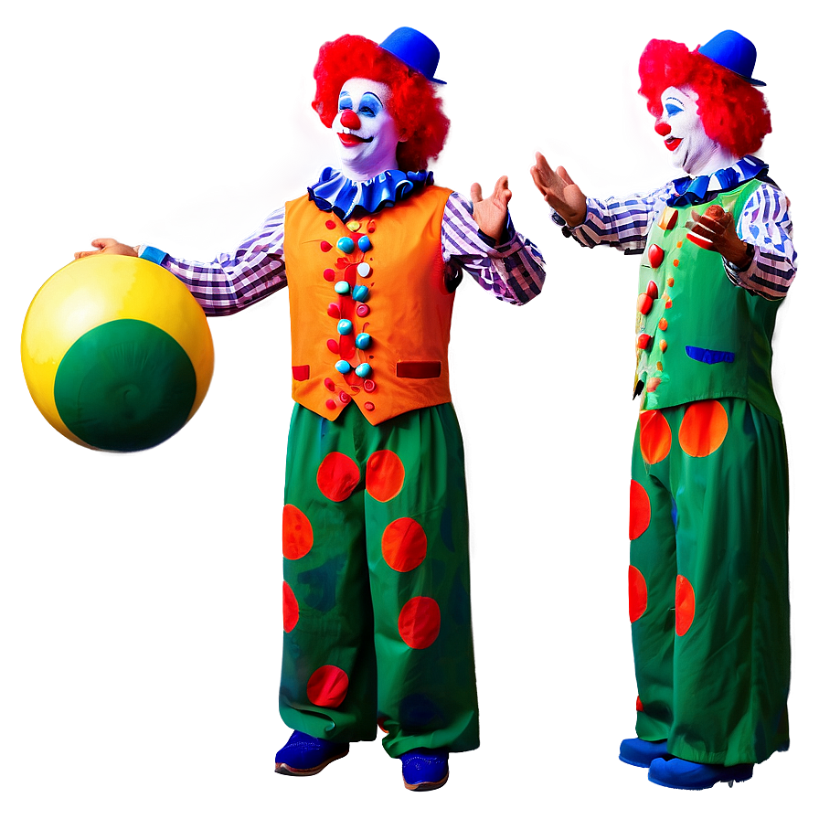 Juggling Clown Performance Png 05232024