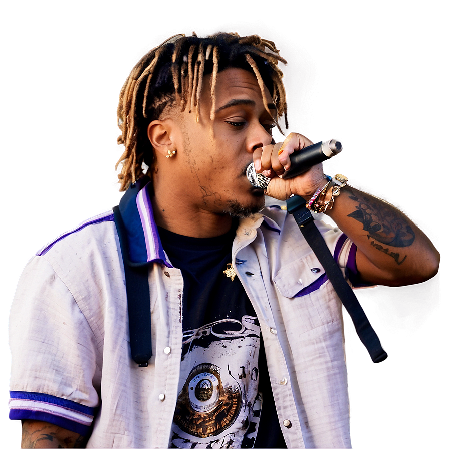Juice Wrld in Concert Scene PNG 05212024 PNG with transparent background