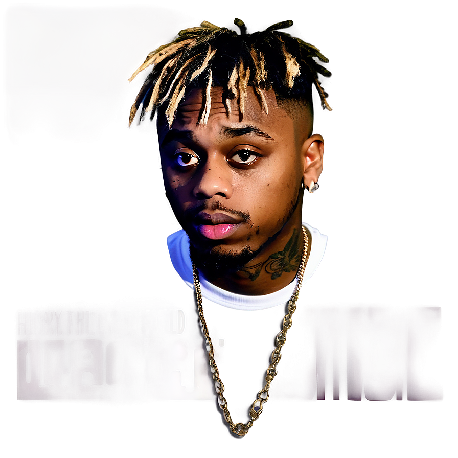 Juice Wrld Inspirational Quote PNG vsn PNG with transparent background