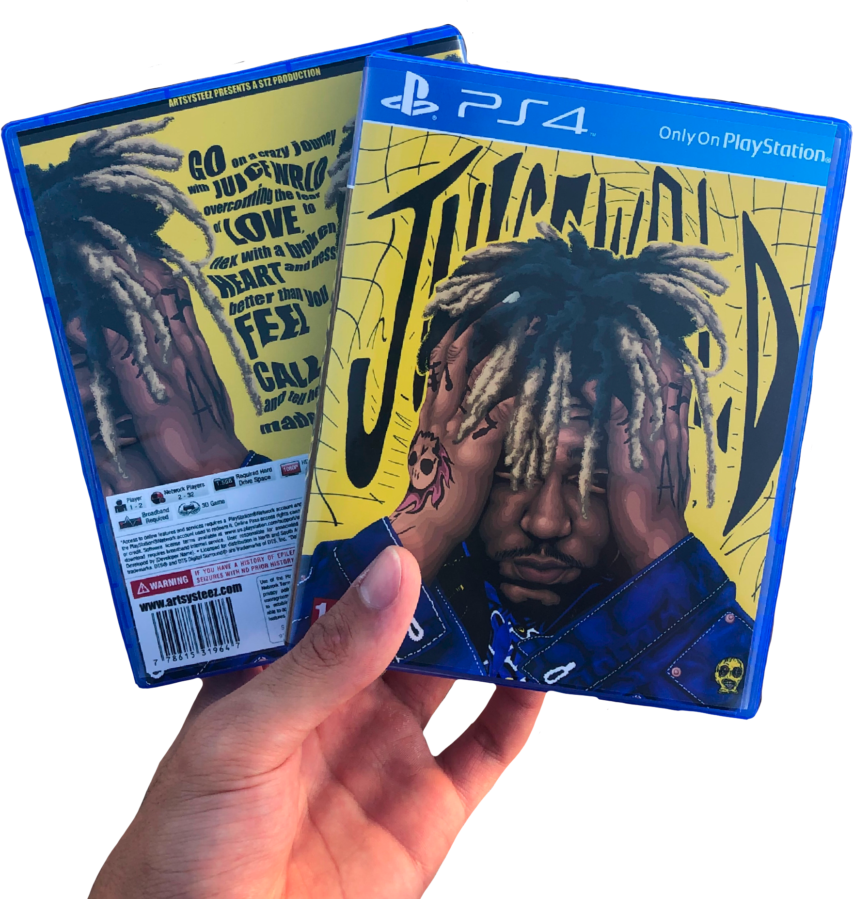 Image Of Juice Wrld Ps4 Game Case Collectable - Book Cover, HD Png Download PNG with transparent background