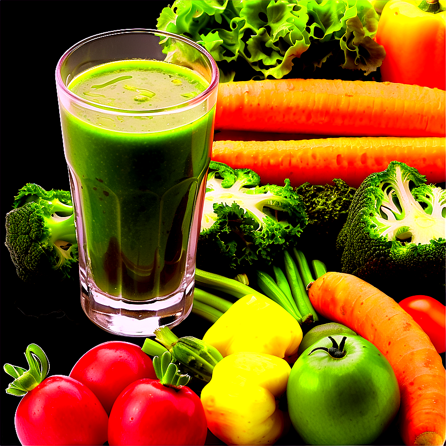 Juiced Vegetables Png 05242024