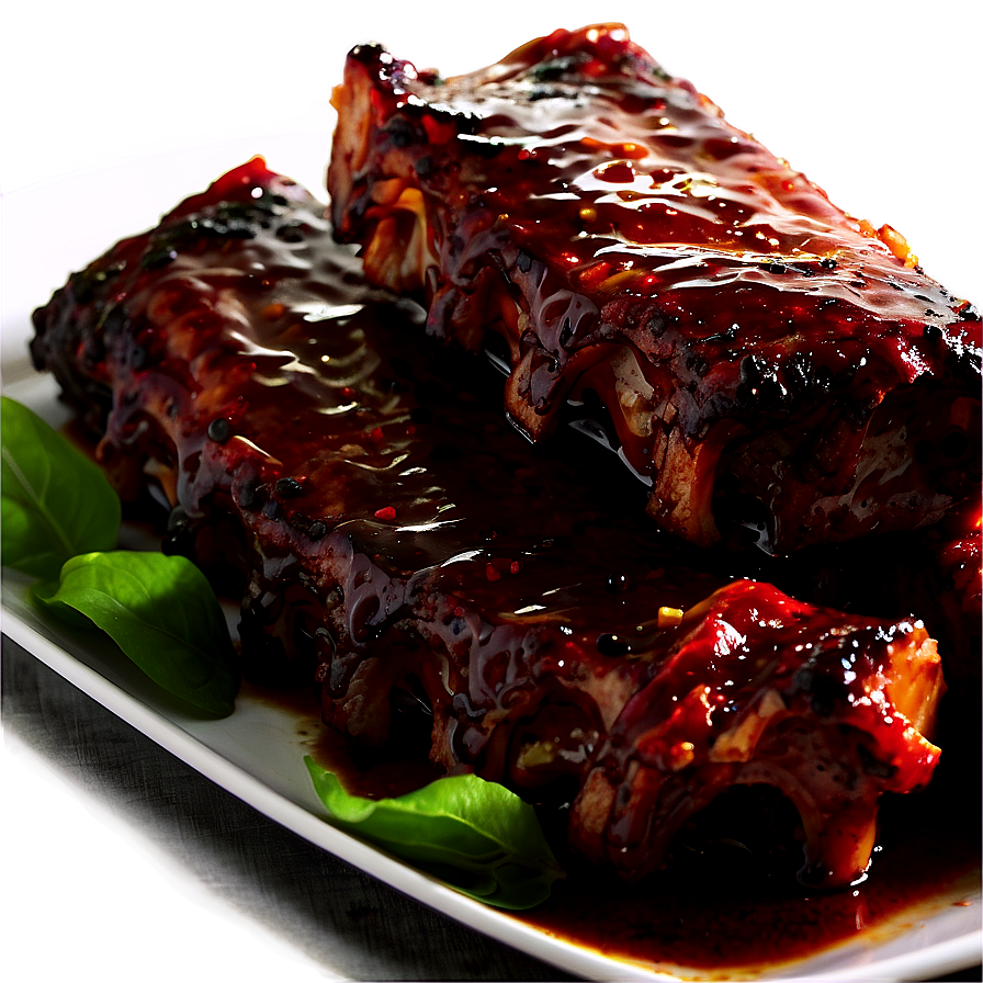 Juicy Bbq Ribs Recipe Png 60