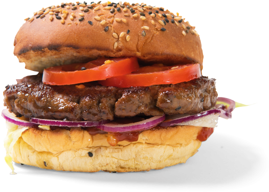 Bbq Burger - Veggie Burger Johnny's Burger PNG with transparent background
