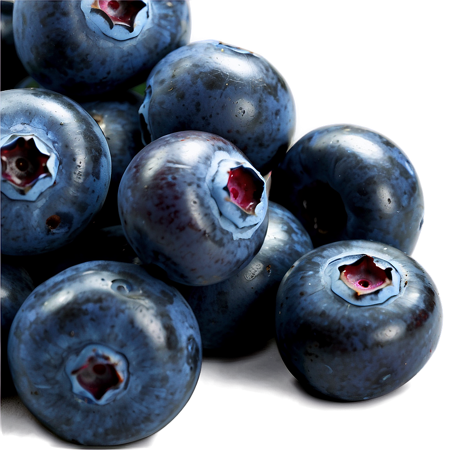 Juicy Blueberry Close-up Png Kxk