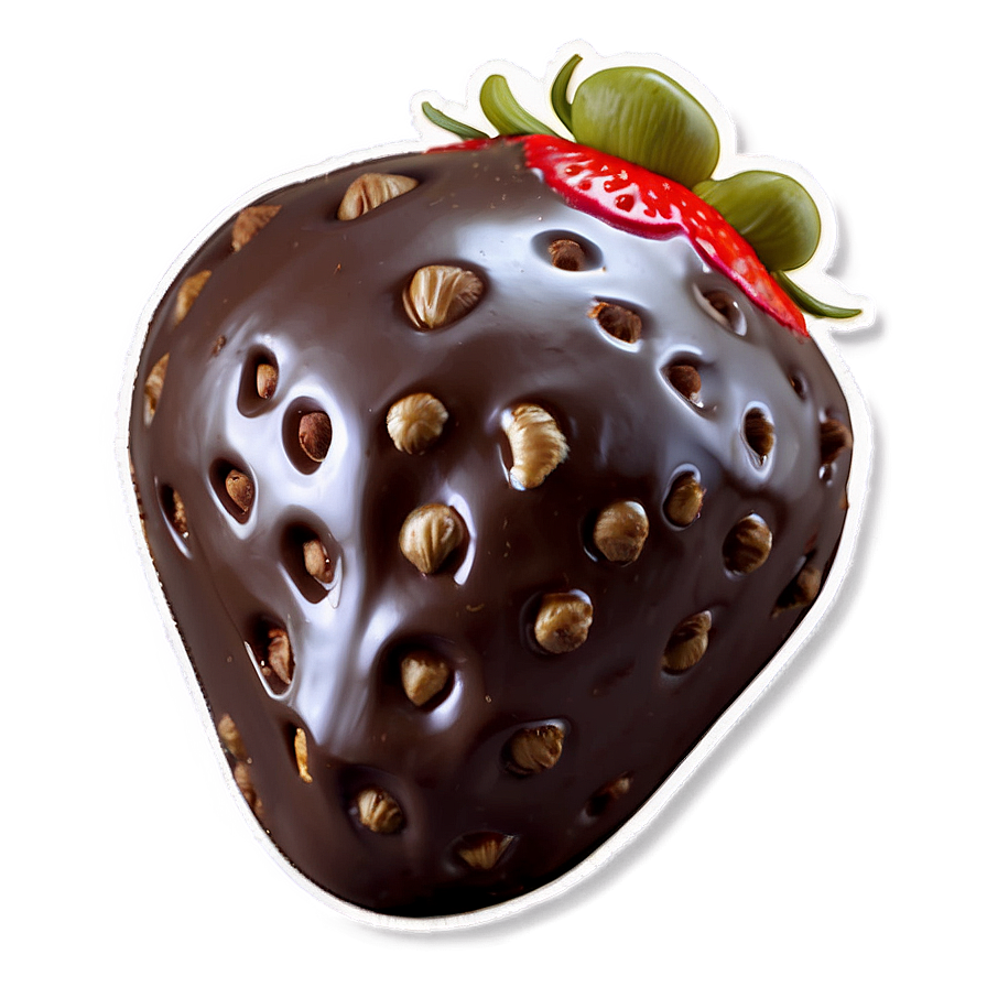 Juicy Chocolate Covered Strawberry Png Pwj