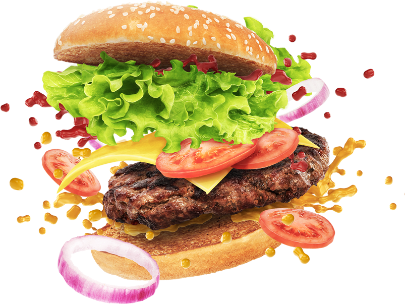 Juicy Classic Burger Splash