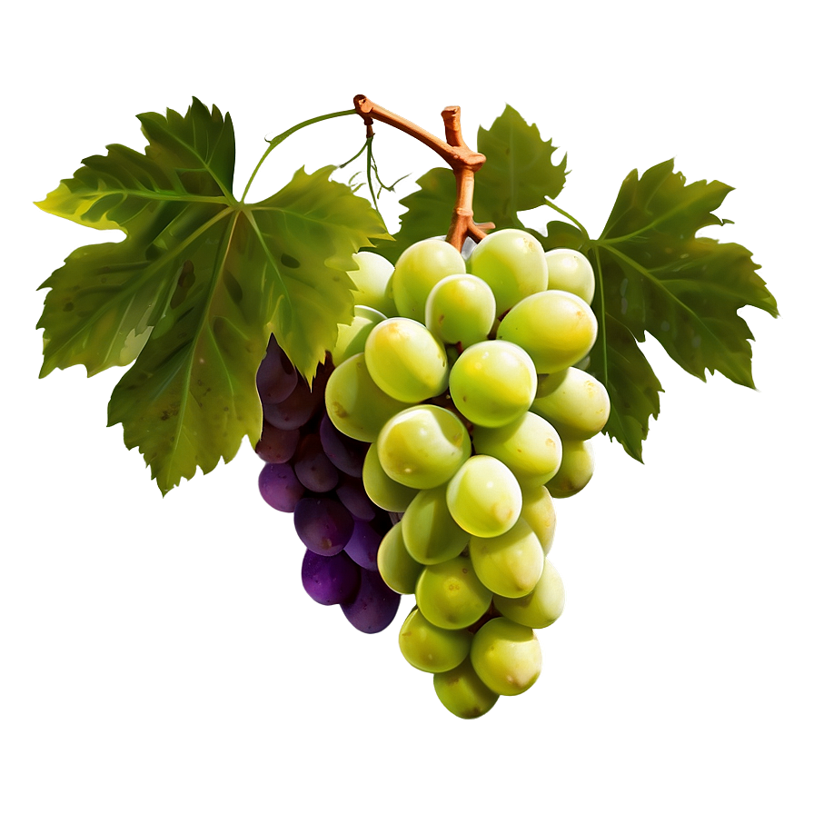 Juicy Green Grapes Bunch Png 05062024