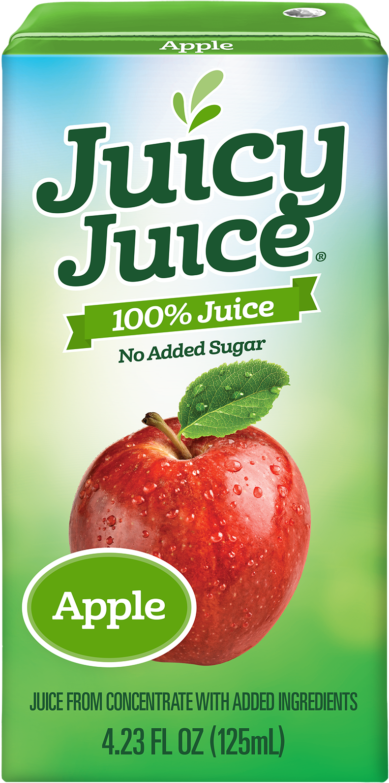 Juicy Juice Apple Flavor Packaging