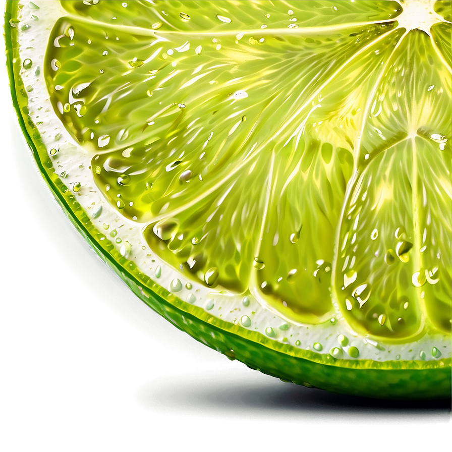 Juicy Lime Slice PNG ror62 PNG with transparent background
