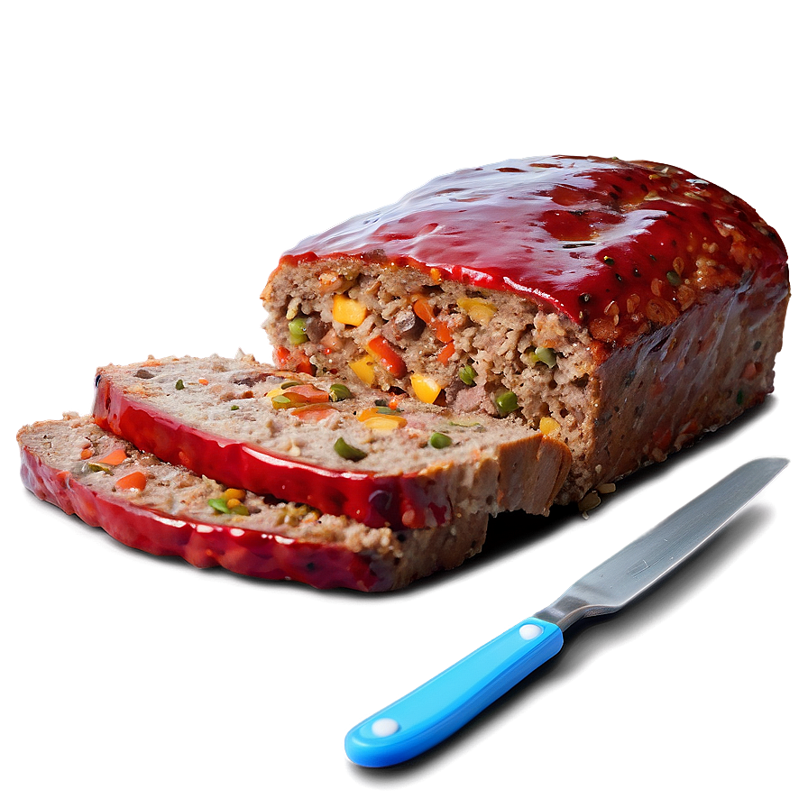 Juicy Meatloaf Meal Png 06272024