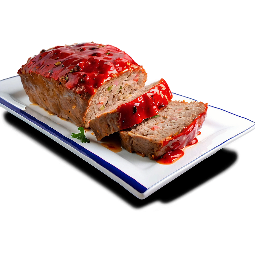 Juicy Meatloaf Meal PNG jvm7 PNG with transparent background