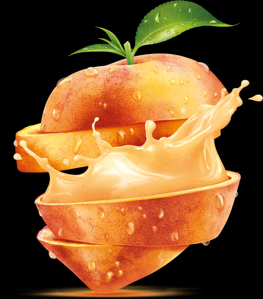 Juicy Peach Splash