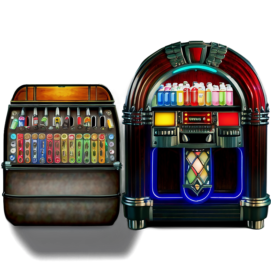 Jukebox With Beer Tap Png 15