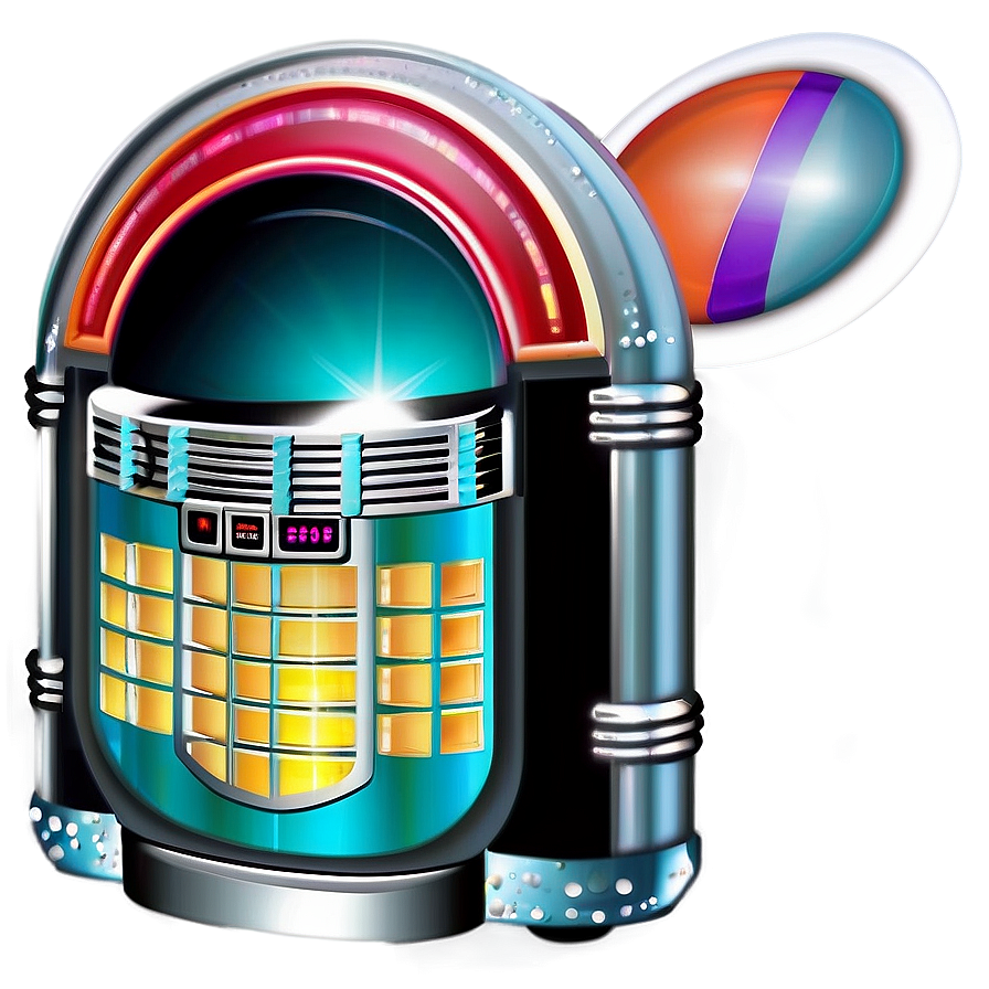 Jukebox With Disco Ball Png 34