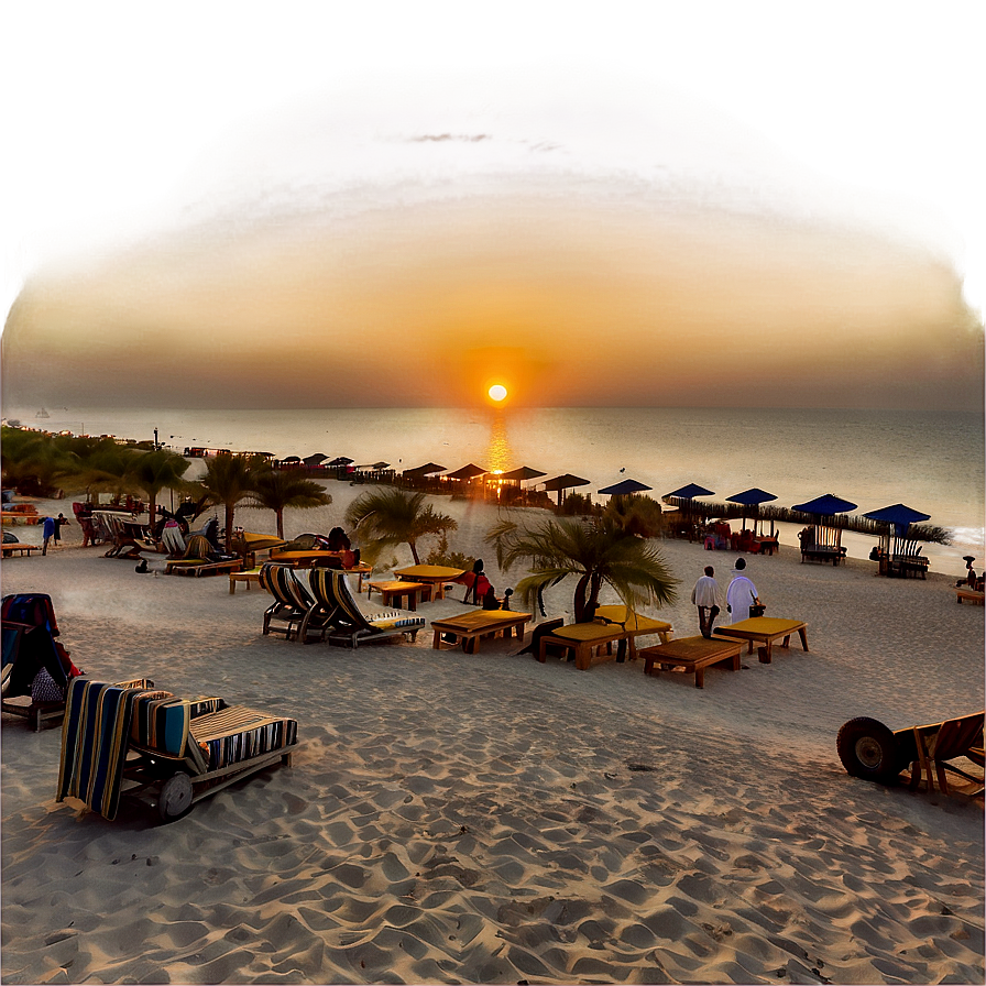 Jumeirah Beach Sunset Png Wow5