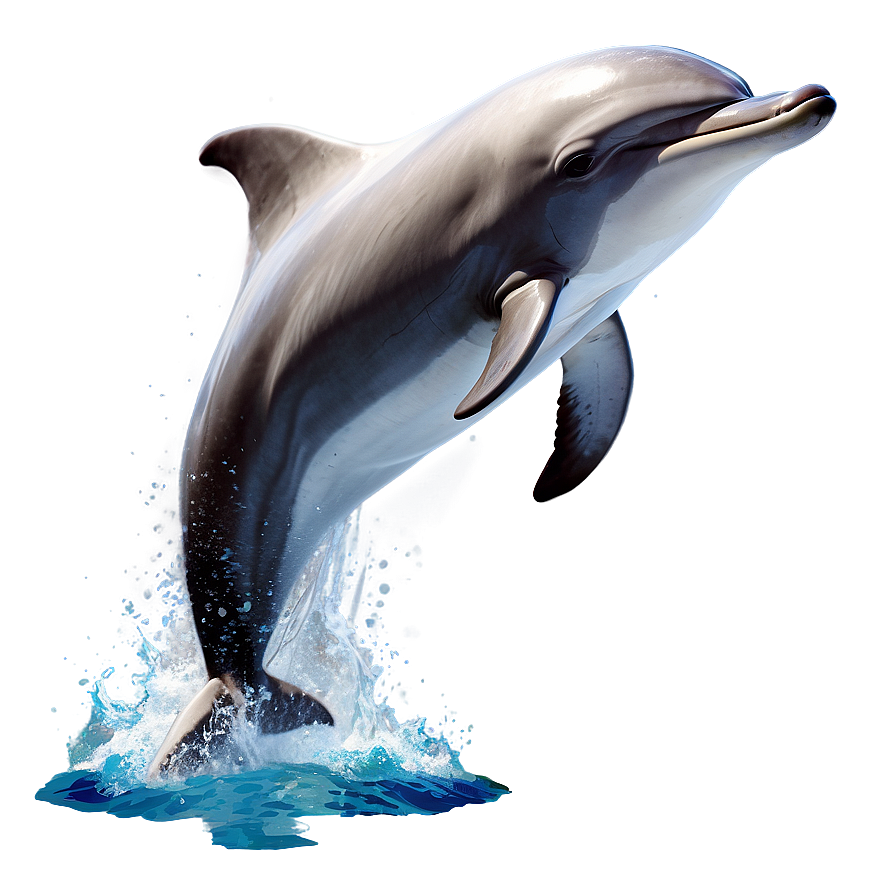 Jumping Dolphin Graphic PNG 06242024 PNG with transparent background