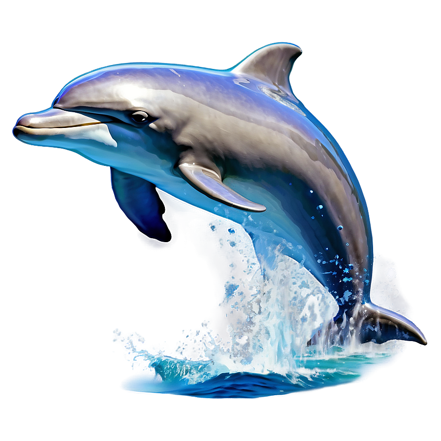 Jumping Dolphin Graphic Png Gxq