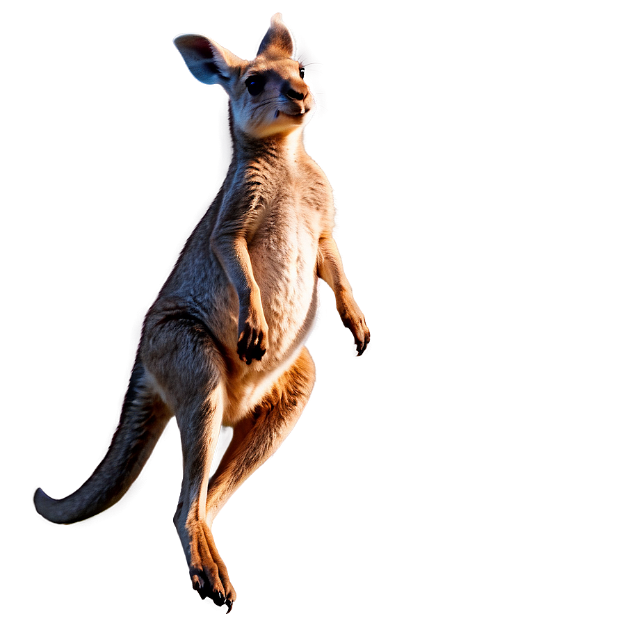 Jumping Kangaroo PNG 05212024 PNG with transparent background