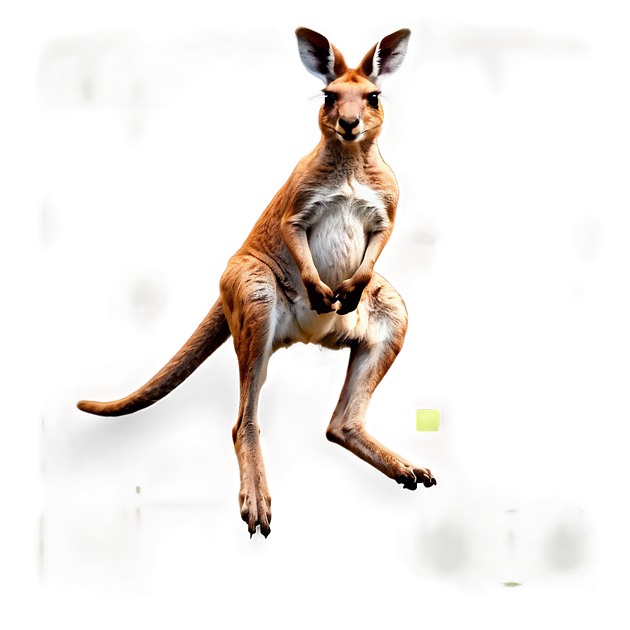 Jumping Kangaroo PNG stw88 PNG with transparent background