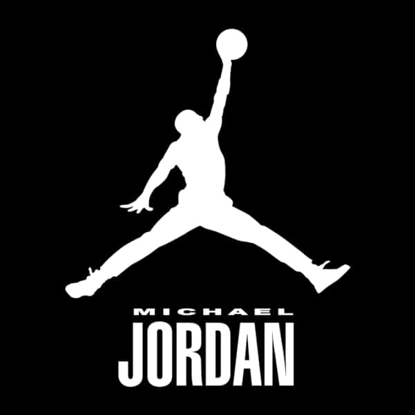 Jumpman Logo Michael Jordan PNG with transparent background