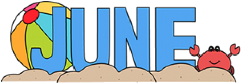 June Month Of Clipart Transparent Png - June Clipart, Png Download PNG with transparent background