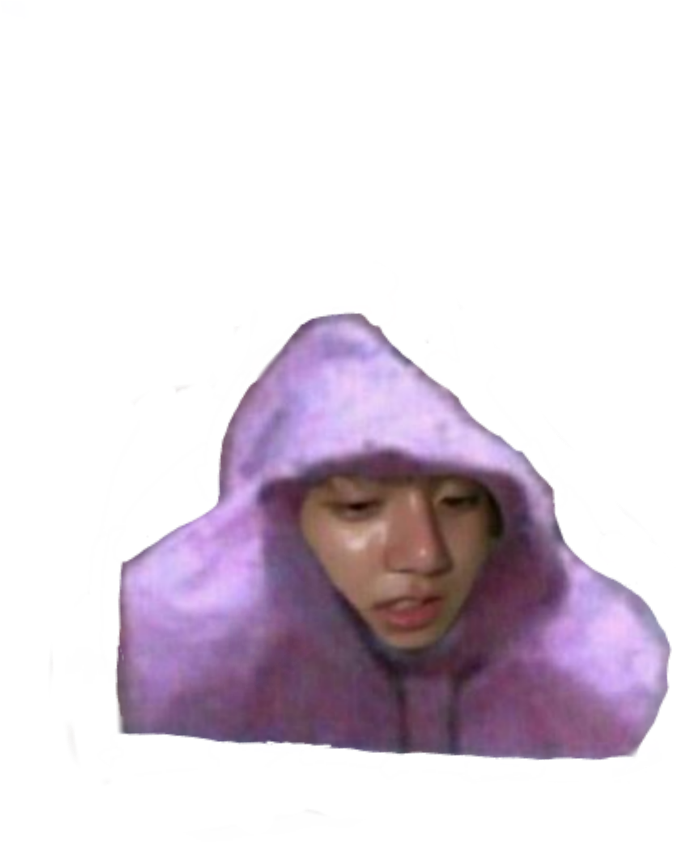 Jungkookin Purple Hoodie