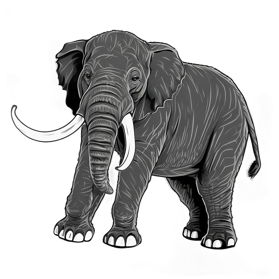 Jungle Animals Coloring Page Png 69