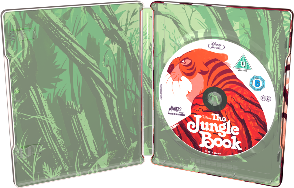 Jungle Book D V D Case Artwork PNG with transparent background