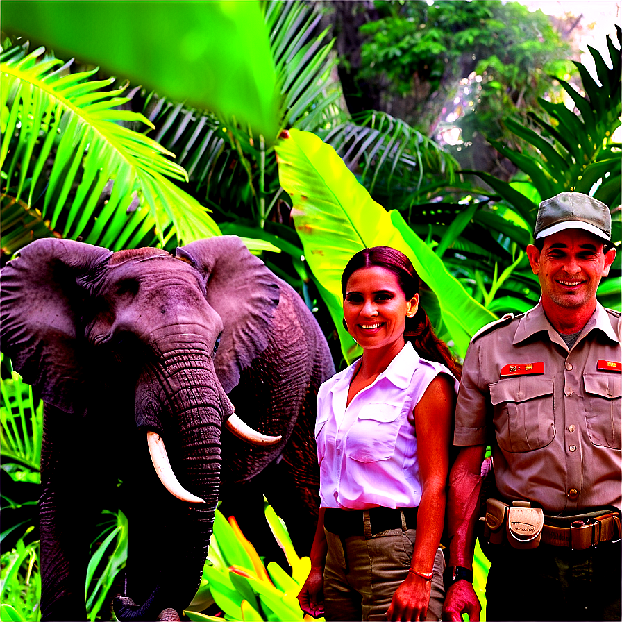 Jungle Safari Expedition PNG 06122024 PNG with transparent background