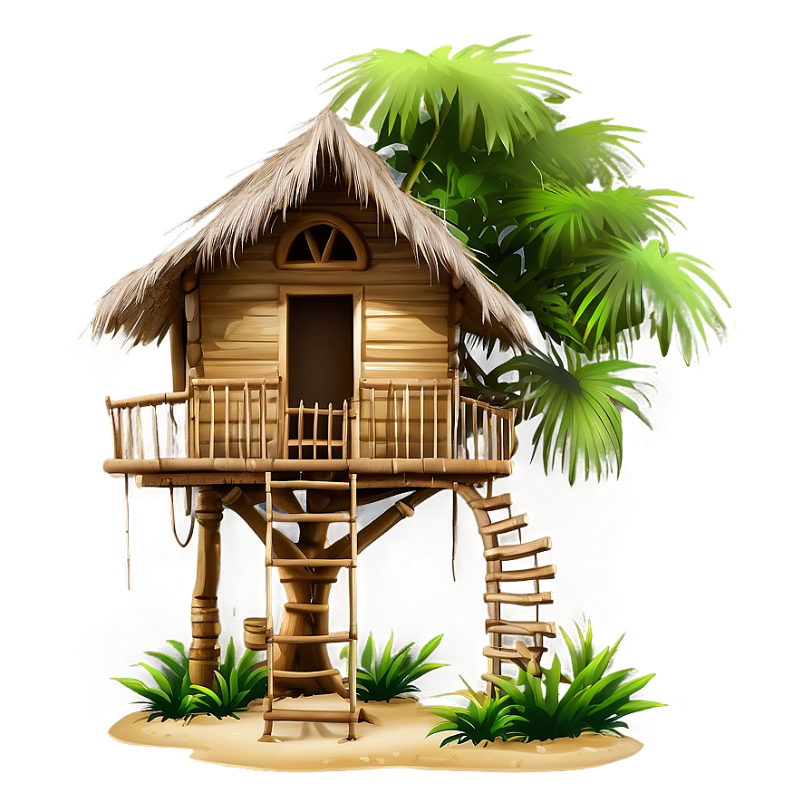 Jungle Tree House Png Ekj