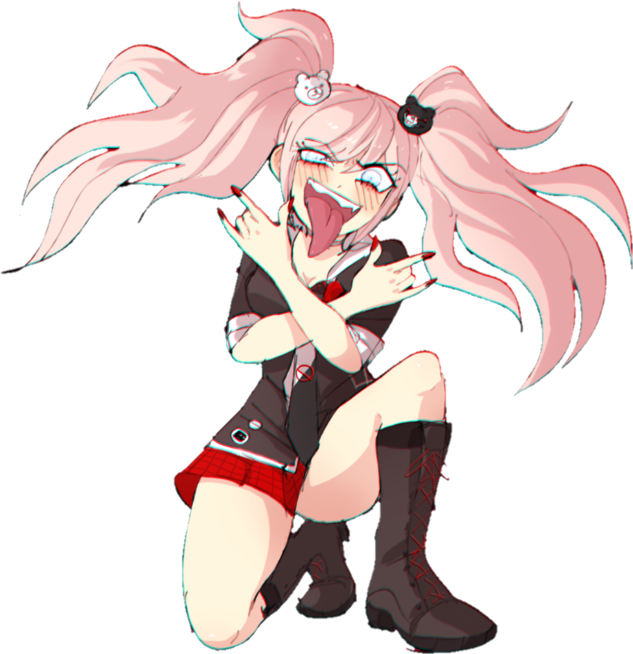 Junko Enoshima Anime Character Art