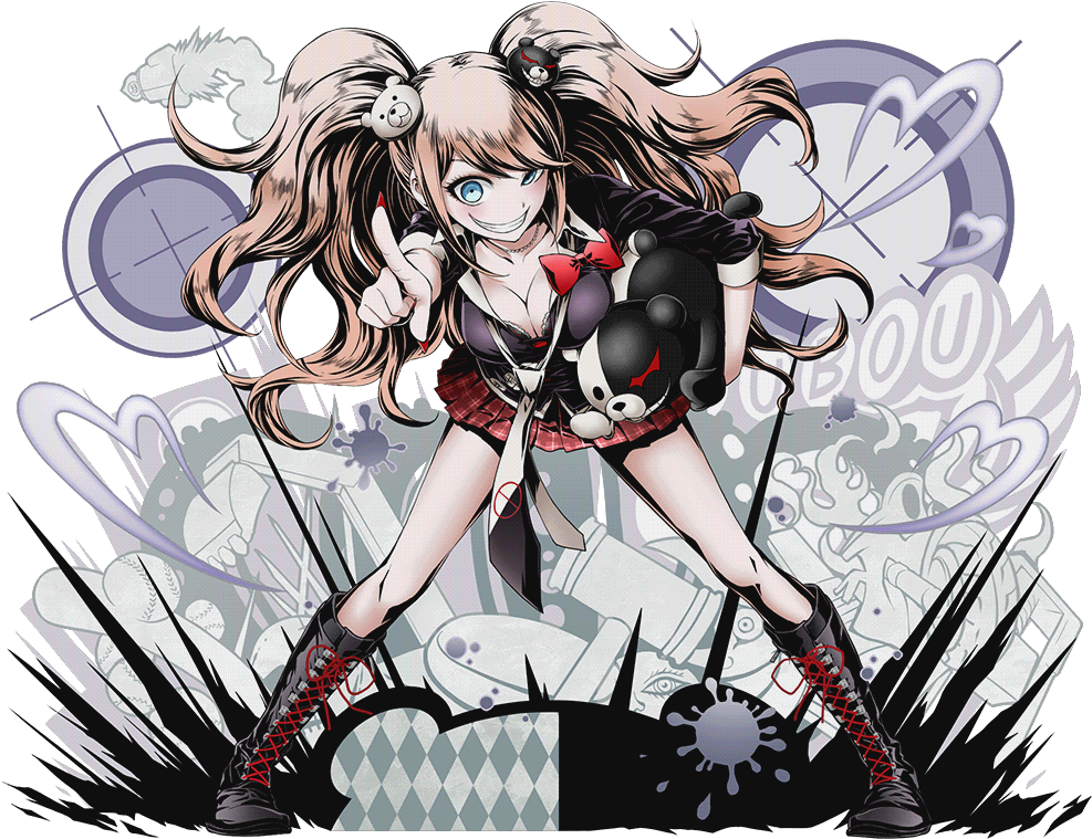 Junko Enoshima Anime Character Art