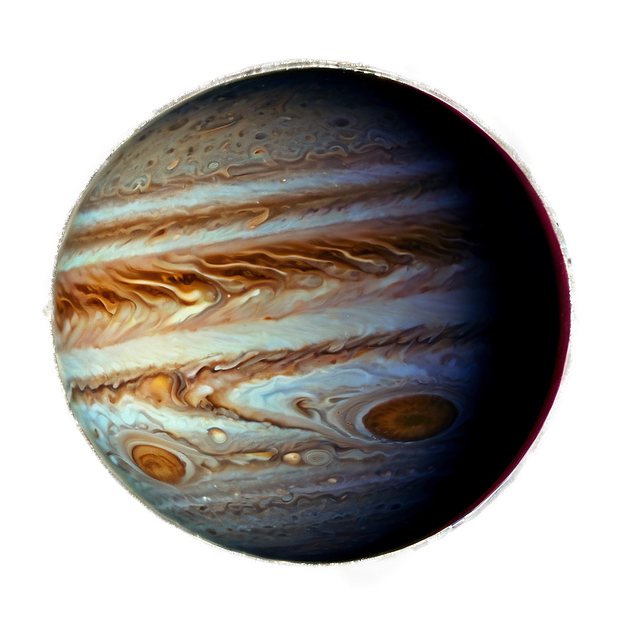Jupiter in Space PNG bom PNG with transparent background