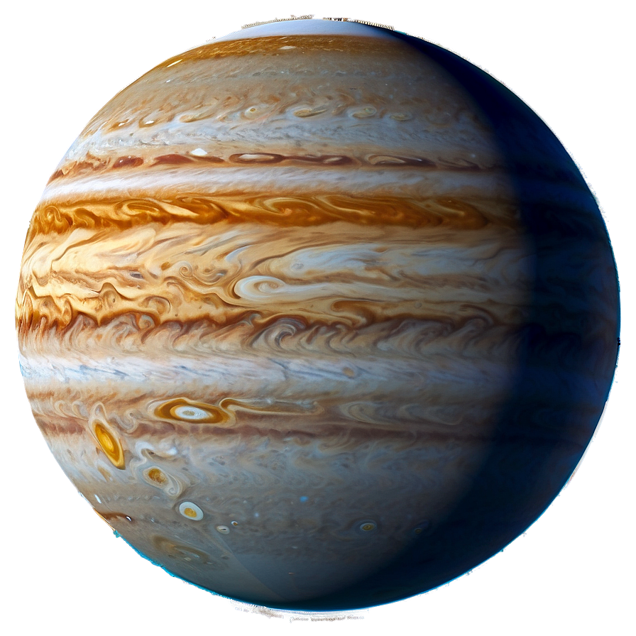 Jupiter's South Pole Png 11