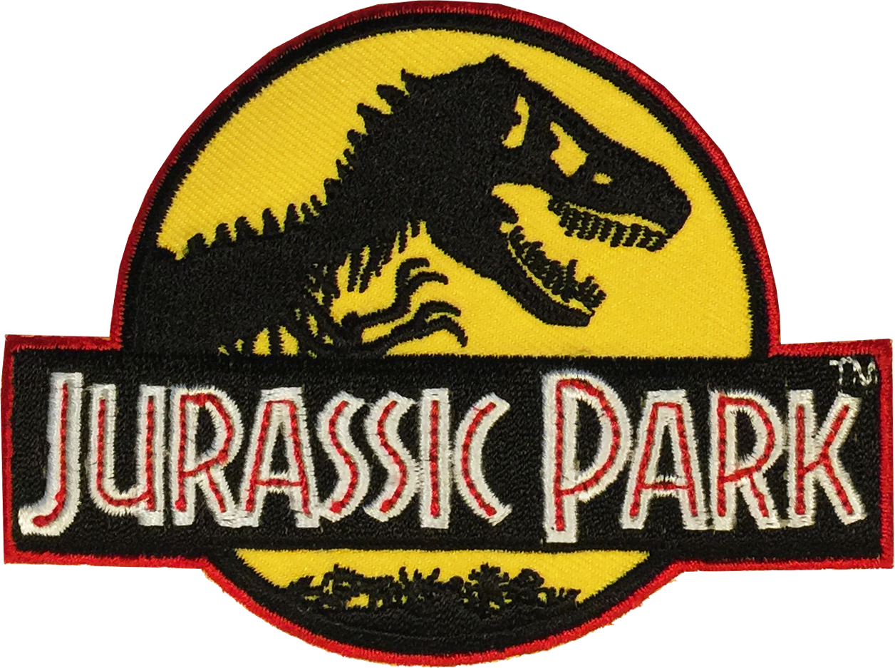 Jurassic Park Logo Embroidered Patch