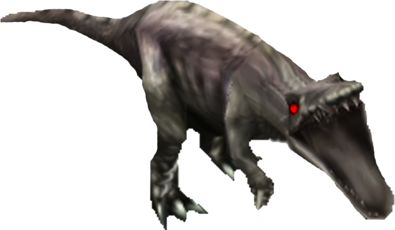 Jurassic Predator Red Eye PNG with transparent background