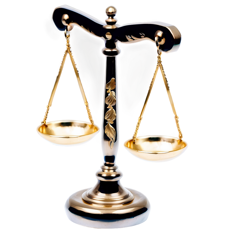 Justice Scale With Feather Png Bjr