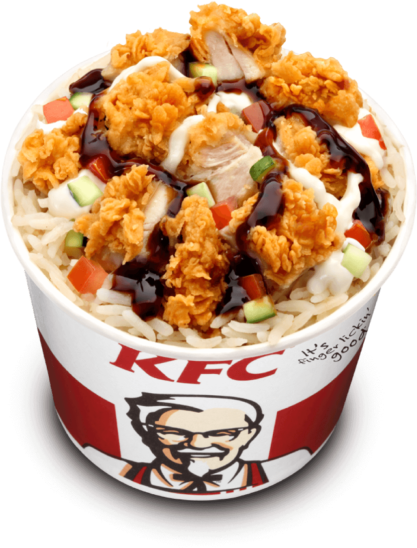 Check Out Kfc Menu And Order From Your Favorite Fried - Kfc Rice Bowl Malaysia, HD Png Download PNG with transparent background