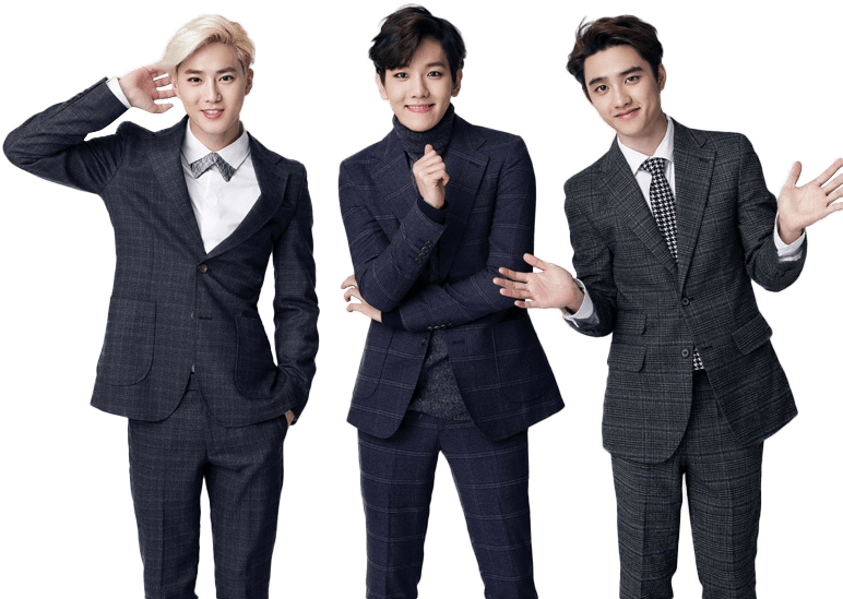 K Pop Trioin Suits