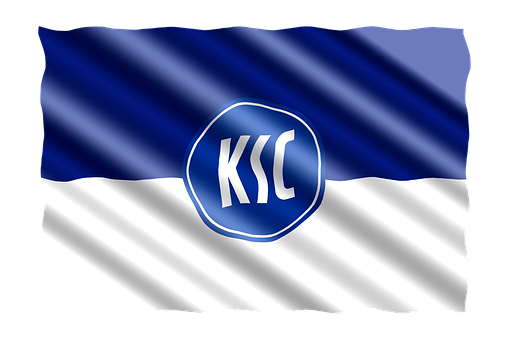 K S C Football Club Flag PNG with transparent background