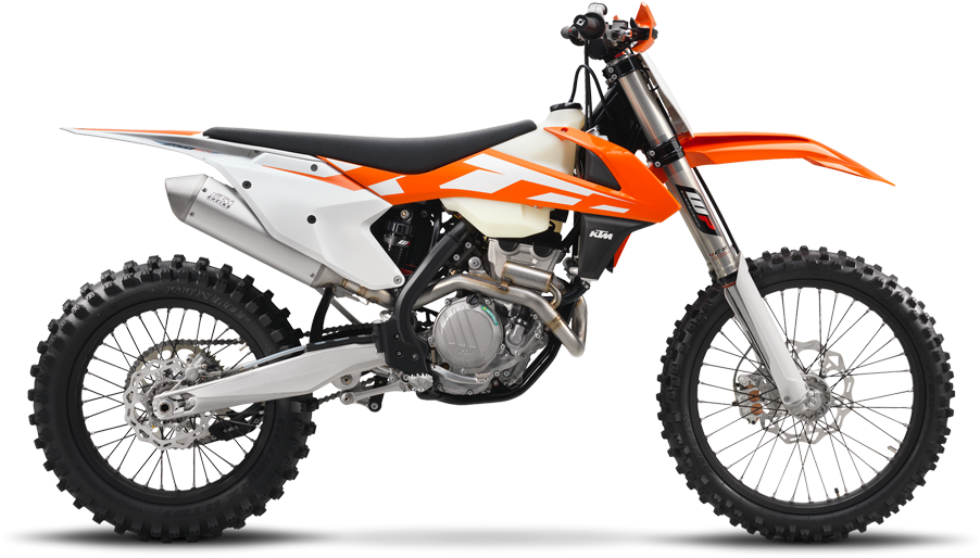 K T M Offroad Motorcycle Profile