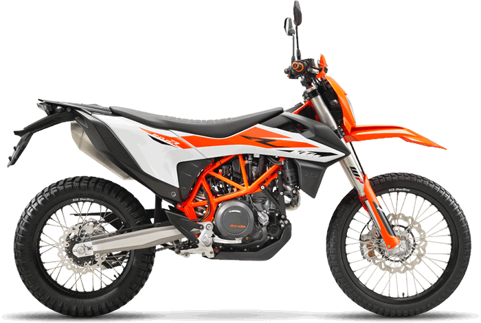 K T M Offroad Motorcycle Profile