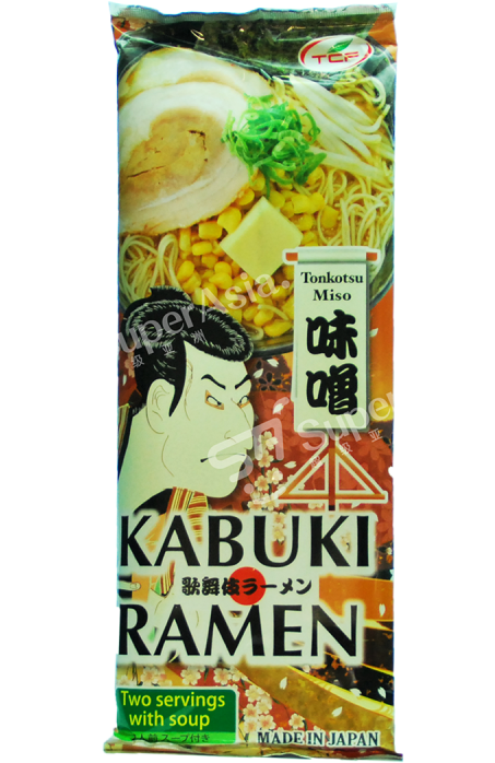Kabuki Instant Noodles Ramen With Miso 238 G - Kabuki Ramen PNG image with a transparent background, free high-resolution download