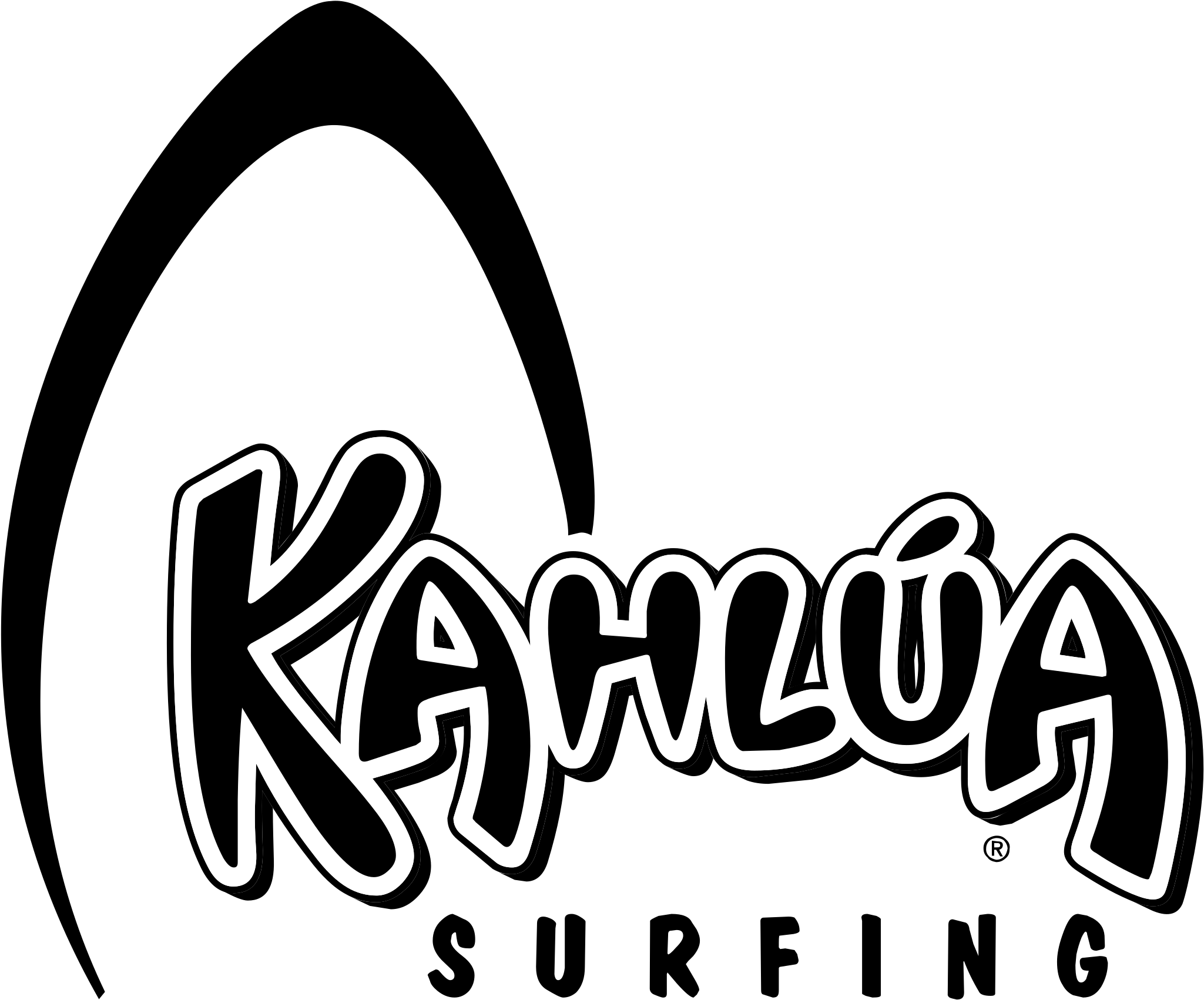 Surfing Font Free Download, HD Png Download PNG with transparent background