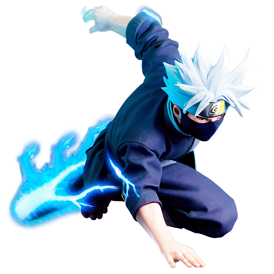Kakashi Chidori Attack PNG qse94 PNG with transparent background