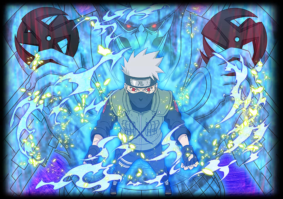 Kakashi Chidori Lightning Blade PNG with transparent background